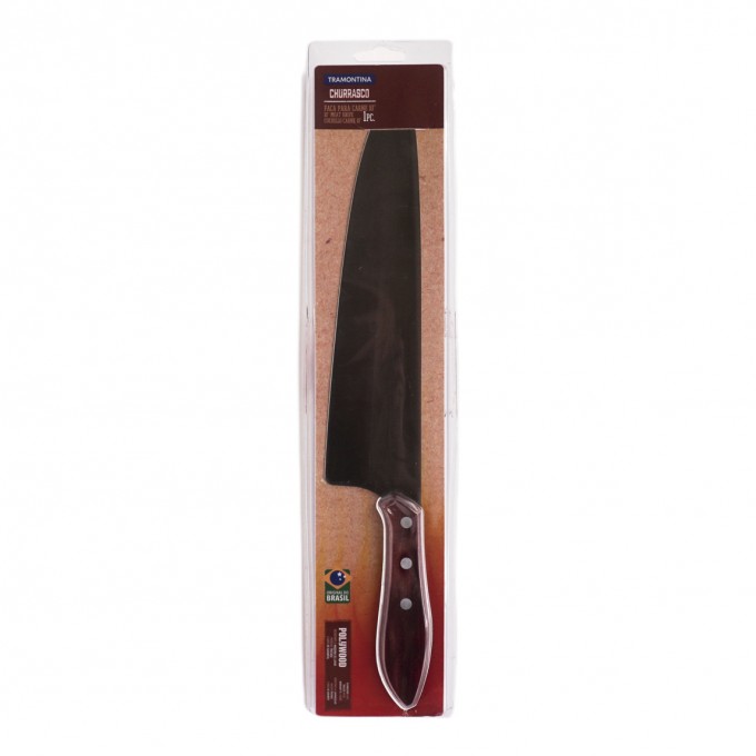 Нож для мяса TRAMONTINA Polywood с деревянной ручкой 25 см 100030554727