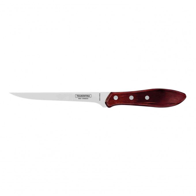 Нож обвалочный TRAMONTINA Polywood с деревянной ручкой 15 см 100030555218
