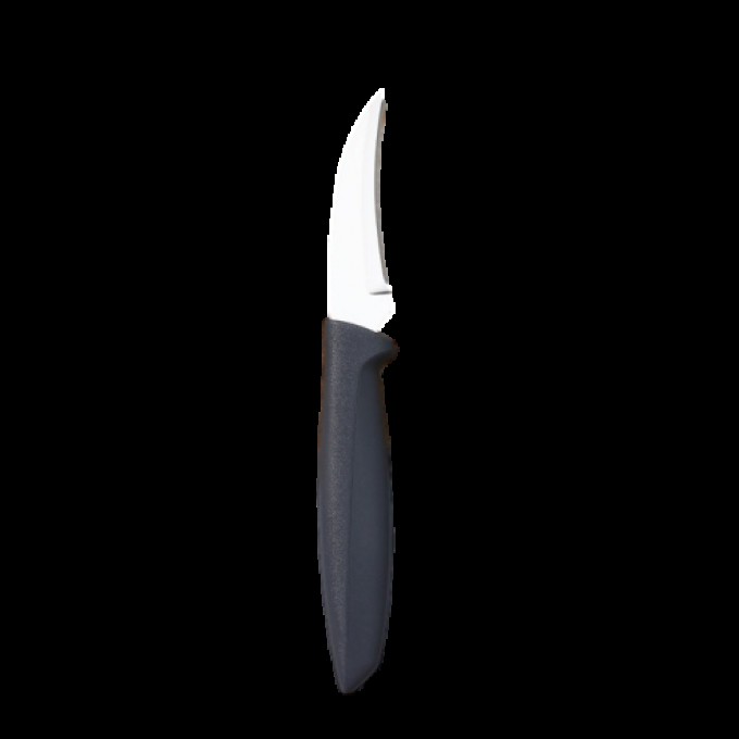 Нож кухонный "TRAMONTINA Plenus" для овощей, лезвие 7,5 см, цвет серый 100049822301