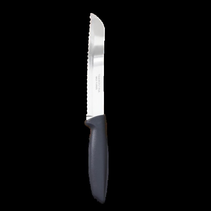 Нож кухонный "TRAMONTINA Plenus" для хлеба, лезвие 17,5 см, цвет серый 100049822302