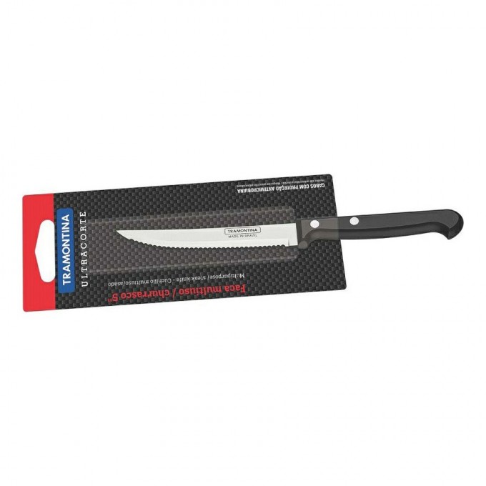 Нож многофункциональный для стейков TRAMONTINA Ultracorte 12,5 см 100067427357