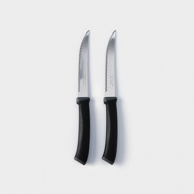 Tramontina Набор кухонных ножей TRAMONTINA Felice, 2 предмета, цвет черный 10253863