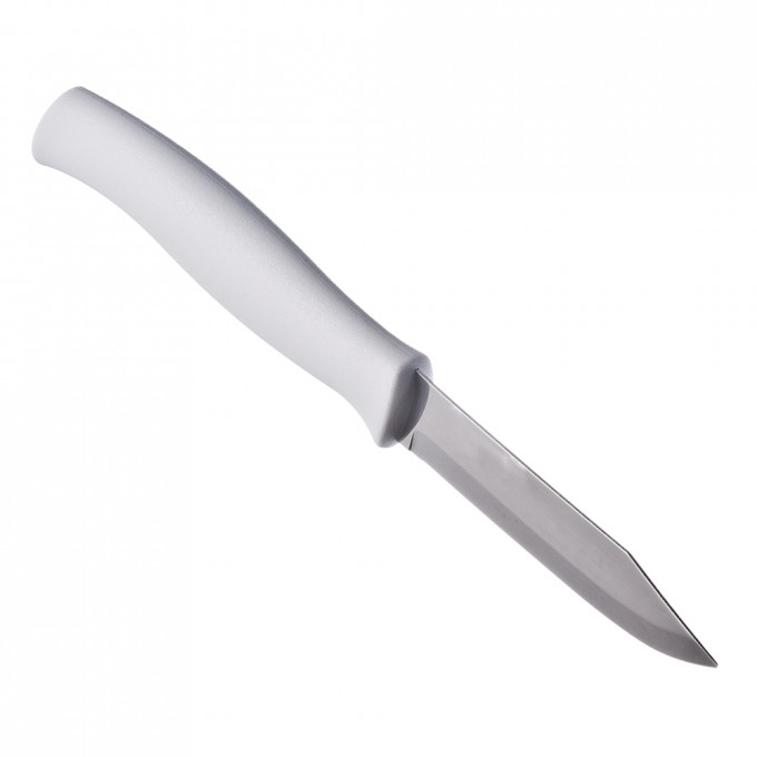 Нож для овощей TRAMONTINA Athus 7,5см бел, без индивид,уп, 23080/083