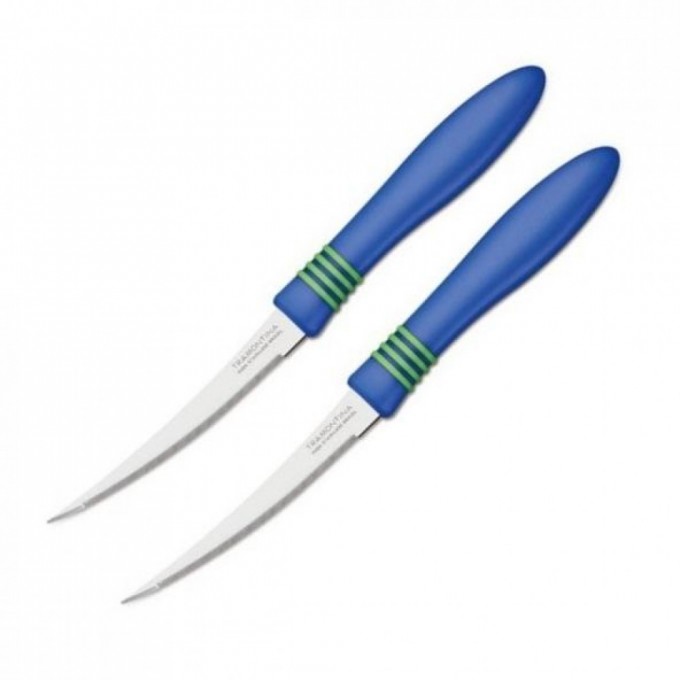 Нож TRAMONTINA Cor&Cor 12,5 см синий 2шт 23462/215