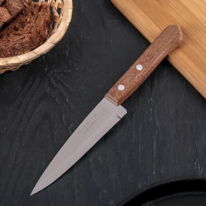 Нож куxонный поварской Universal, лезвие 12,5 см, сталь AISI 420, деревянная рукоять 2722359