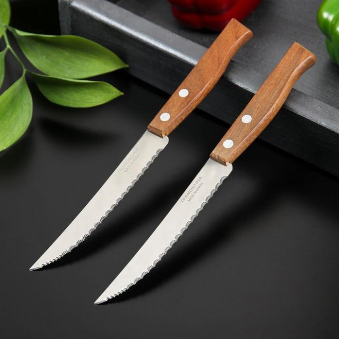 Tramontina Нож кухонный TRAMONTINA Tradicional, для мяса, лезвие 12,7 см, цена за 2 шт 5524672