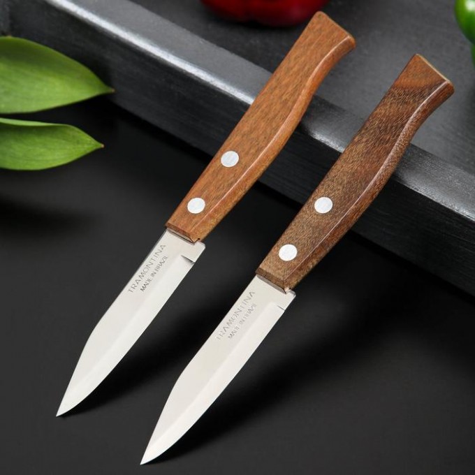 Нож куxонный для овощей Tradicional, лезвие 8 см, цена за 2 шт 5524673