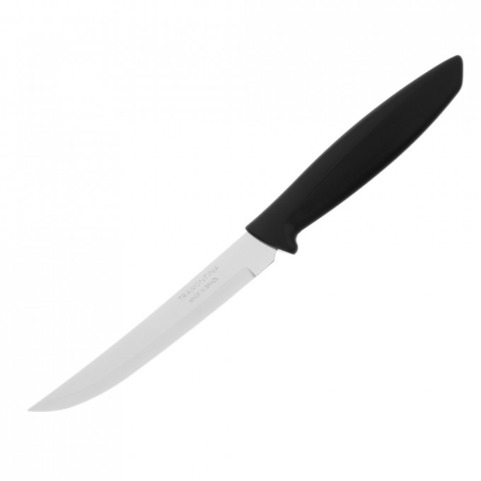 Нож кухонный TRAMONTINA Plenus 12.7см, черная ручка, 2 штуки 871-047-2