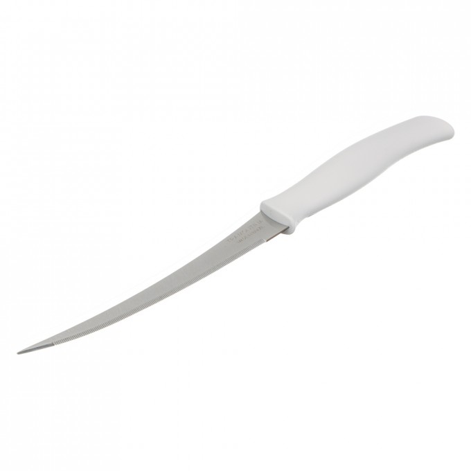 Нож TRAMONTINA Athus для томатов 12.7см, белая ручка, 12 штук 871-157-12