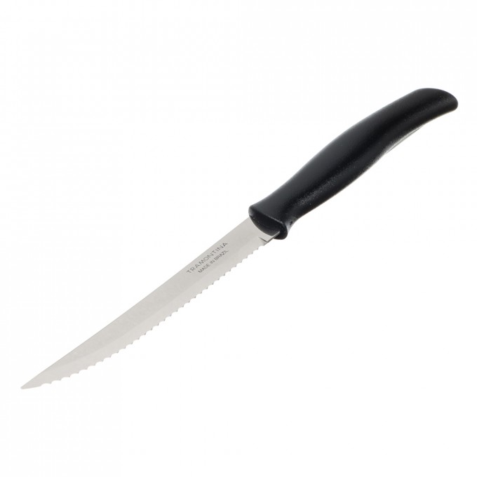 Нож TRAMONTINA Athus для мяса 12.7см, черная ручка, 12 штук 871-161-12