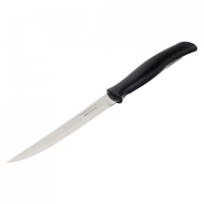 Нож кухонный TRAMONTINA Athus 12.7см, черная ручка, 12 штук 871-233-12