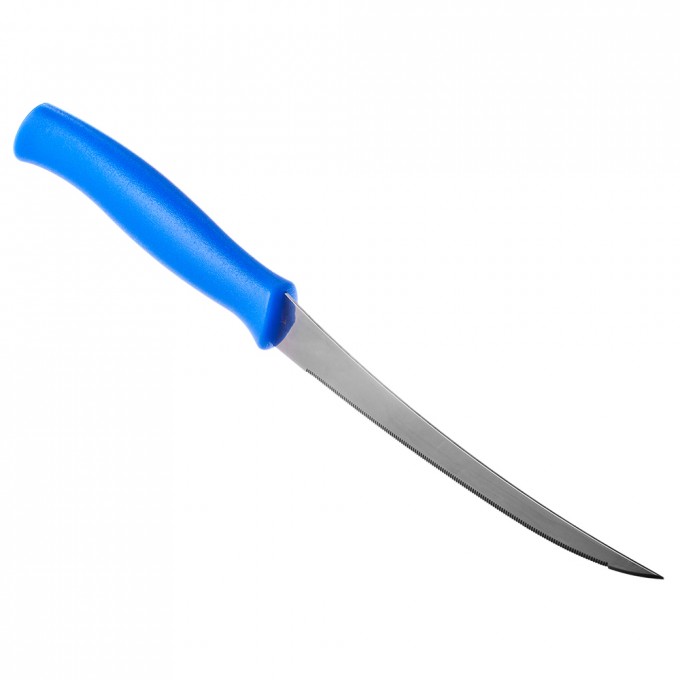 Tramontina Athus Нож для томатов 12.7см, синяя ручка 23088/015 871-237