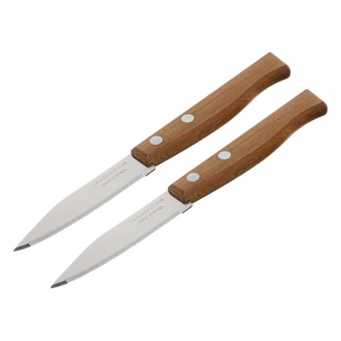 Нож кухонный TRAMONTINA Tradicional с зубцами 8см, блистер, 6 наборов 871-574-6